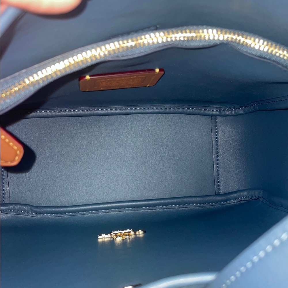 NWT Coach Denim ‘Hadley’ Crossbody - Picture 9 of 12